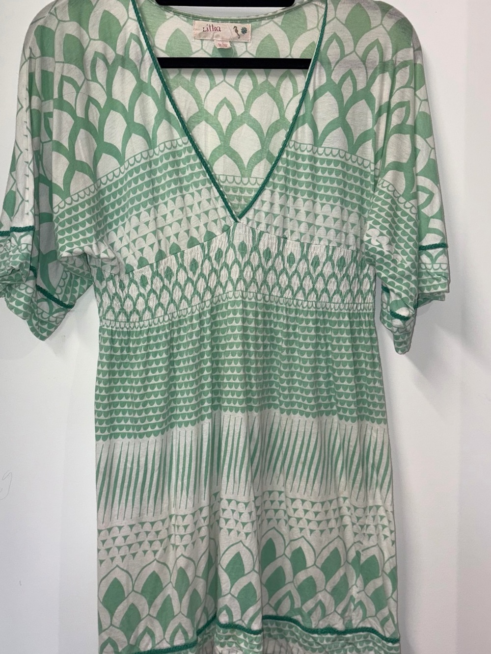Anthropologie V-Neck Swimsuit coverup